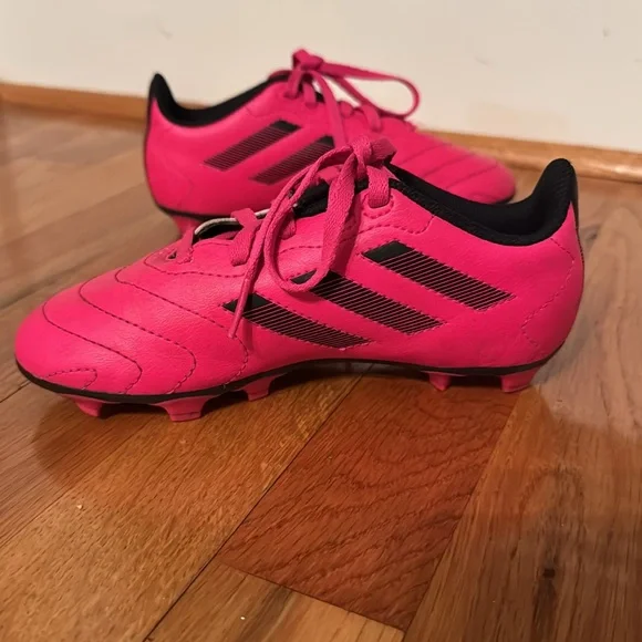 Adidas Pink Soccer Cleats Girls 13K - Picture 4 of 10